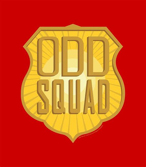 Odd Squad Shield Logo Digital Art By Odd Squad