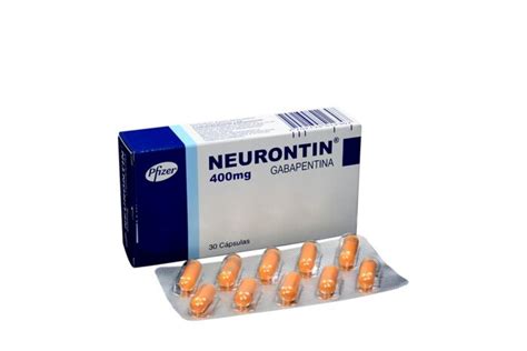 Neurontin 400mg 30 Capsula Distribuidor De Viatris