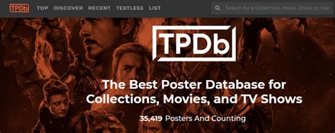 Use The Poster Database Tpdb To Download Movie Posters Kuropixel