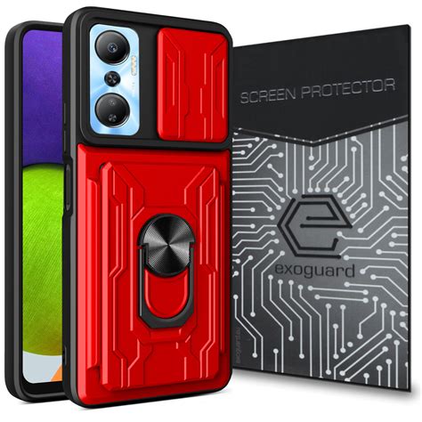 ETUI EXOGUARD CARDSHIELD SZKŁO INFINIX HOT 12 HOT 20 NFC PANCERNE CASE OBUDOWA FUTERAŁ