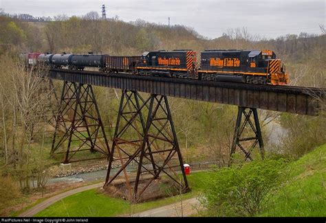 RailPictures Net Photo WE 305 Wheeling Lake Erie EMD GP40 3 At