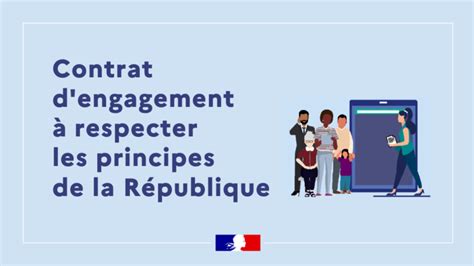 Le contrat d engagement à respecter les valeurs de la République