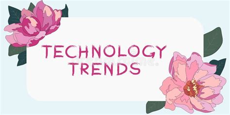 Writing Displaying Text Technology Trends Business Overview Trending