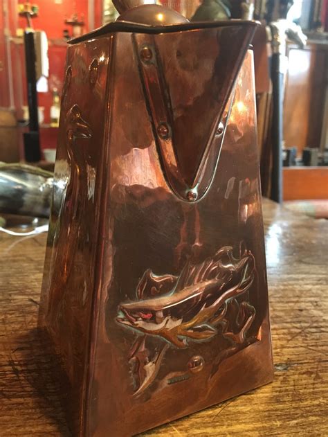 Antiques Atlas Arts Crafts Newlyn Copper Water Jug