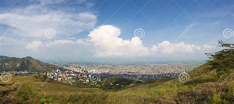 Daylight Panorama Cityscape Of Cali Colombia Stock Photo Image Of