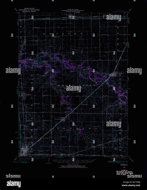 Map Of Normal Illinois Hi Res Stock Photography And Images Alamy