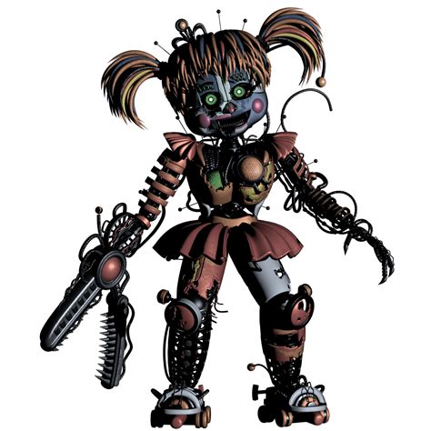 Scrap Baby Full Body Render Fivenightsatfreddys