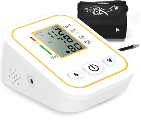 Blood Pressure Monitor CE Approved UK Rechargeable Upper Arm Blood