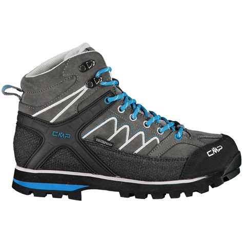 Buty Trekkingowe Damskie CMP Moon Mid WP Szaro Niebieskie 31Q479668UL