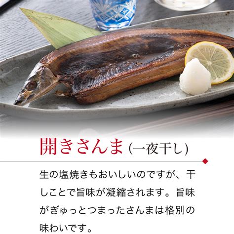 【在庫なし】さんま 一夜干し 6尾 セット 無添加うす塩干物【冷凍】 福井の越前宝や越前たからや