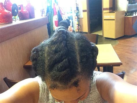 Two Strand Twist Corn Rows