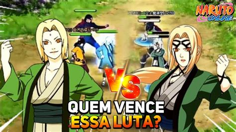 TSUNADE 5ª HOKAGE DESPERTADA VS TSUNADE BYAKUGOU Naruto Online YouTube