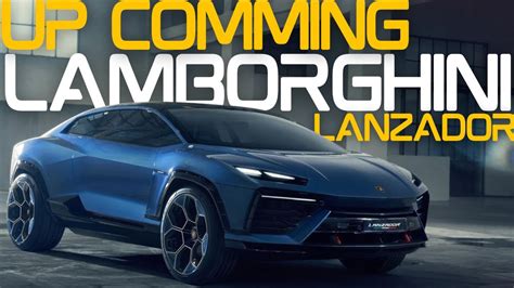 Lamborghini Lanzador Concept Previews An Exotic High Riding Ev Coming