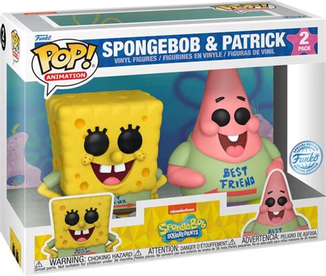 Funko Pop Bob L Eponge Best Friends Breakforbuzz