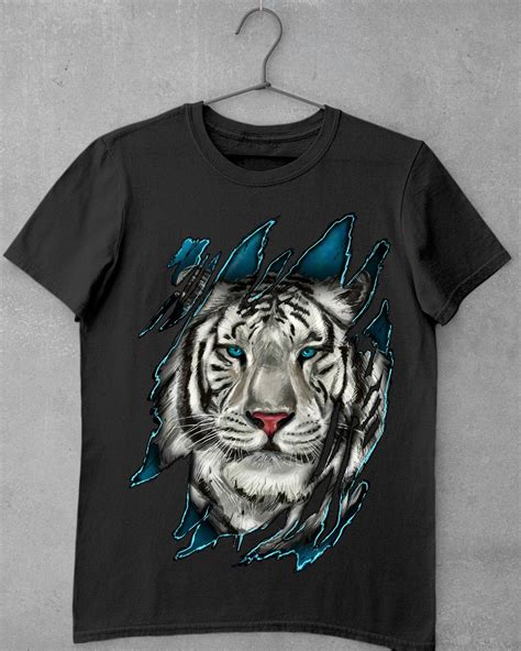 White Tiger Scratch Mark Png Sublimation Design Animals - Etsy