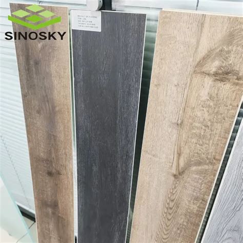 Waterproof Pvc Plastic Plank Tiles Click Wood Grain Marble Look Pvc Wpc