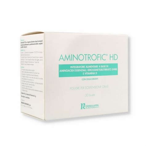 Aminotrofic Hd Integratore Di Aminoacidi Con Vitamina D 30 Bustine