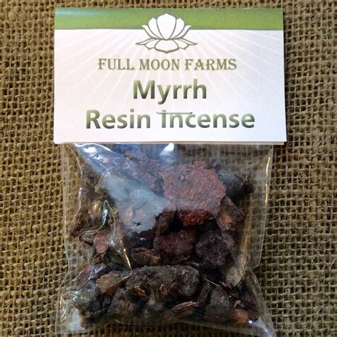 Myrrh Resin Incense Oz Earth N Energy