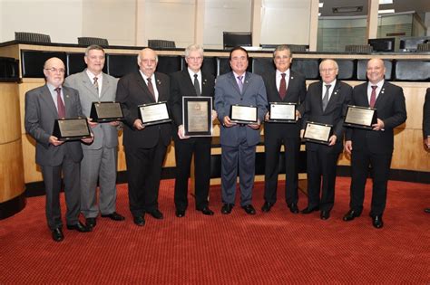 Sessão solene da Alesc comemora 60 anos de fundação do CREA SC ASCOP SC