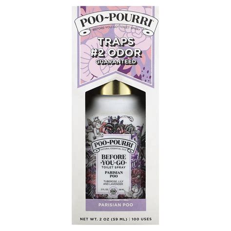 Poo Pourri Before You Go Toilet Sprays Parisian Poo Fl Oz Ml