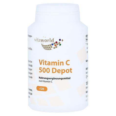 VITAMIN C 500 depot Kapseln 120 Stück kaufen medpex