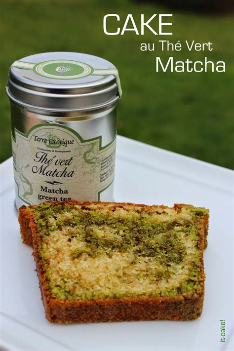 Cake Au Th Vert Matcha Chocolat Blanc