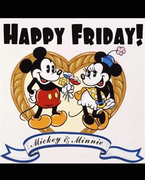 Pin By Sue Von Samorzewski On Friday Happy Friday Minnie Disney