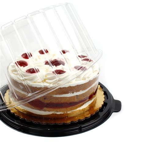 Plastic Container For 8 Round Layer Cake Case Of 100 Cake Boxes