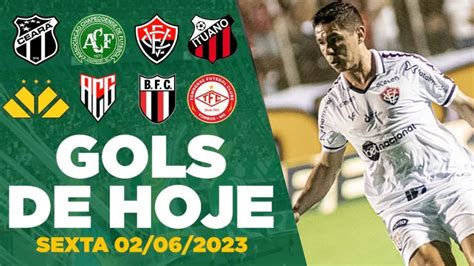 TODOS OS GOLS DESTA SEXTA FEIRA 02 06 2023 GOLS DO BRASILEIRÃO