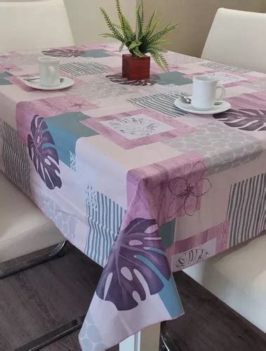 Mantel Ecocuero Estampado Con Felpa Abajo 2mx1 40 MercadoLibre