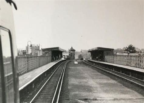 Queens Road Peckham Train Station Queens Road Near Peckham South East London England In 1966 ...