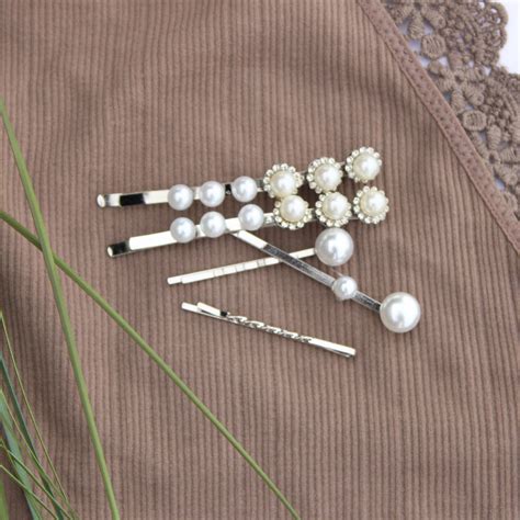 Pearl Bobby Pin Set Hair Bobby Pins Sweet Lemon Boutique