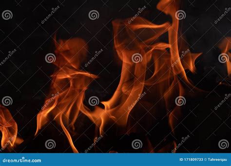 Fire Flames and the Smoke Background Stock Image - Image of survival, fired: 171809733