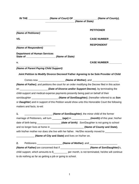 Final Decree Petition Format Fill Out Sign Online DocHub