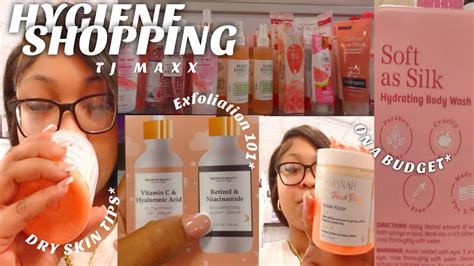 Come Hygiene Shopping With Me At Tj Maxx Dry Skin Tips Body Care