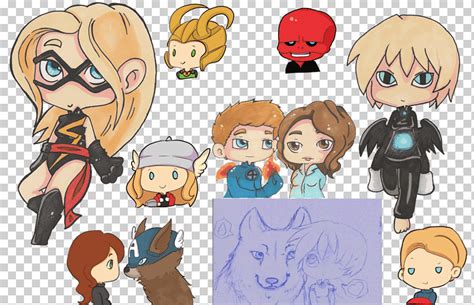 Thor Capit N Am Rica Viuda Negra Hombre De Hierro Chibi Thor Marvel