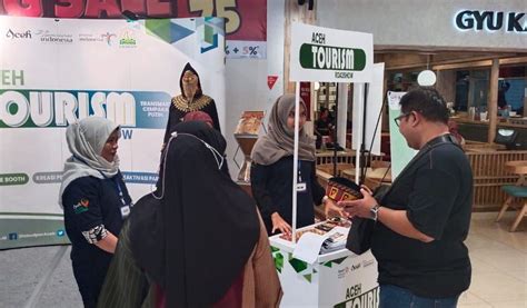 Disbudpar Promosikan Produk Ekraf Aceh Hingga Wisata Di Jakarta