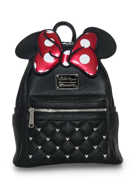 Minnie Mouse Faux Leather Mini Backpack