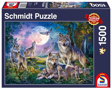 Pq Puzzle El Rodzina Wilk W Sklep Gryplanszowe Pl Puzzle Dla