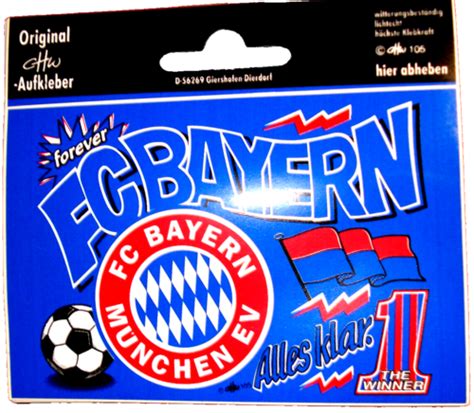 Aufkleber Forever Nr Fc Bayern M Nchen Fussball Fanartikel Ebay