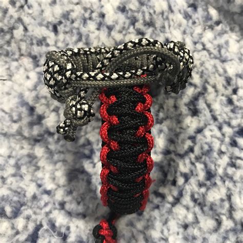 King Cobra Weave Paracord Survival Bracelet Etsy