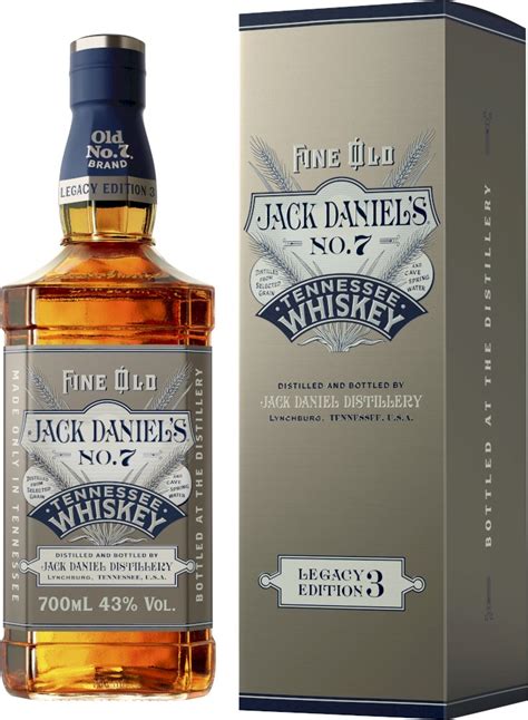 Buy Jack Daniels Legacy Edition 3 Tennessee Whisky 700mL Online