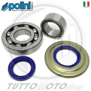 KIT CUSCINETTI E PARAOLI ALBERO MOTORE POLINI PIAGGIO VESPA PX125 PX150