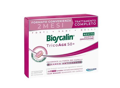 Bioscalin Tricoage Trattamento Completo Compresse Di Bioscalin