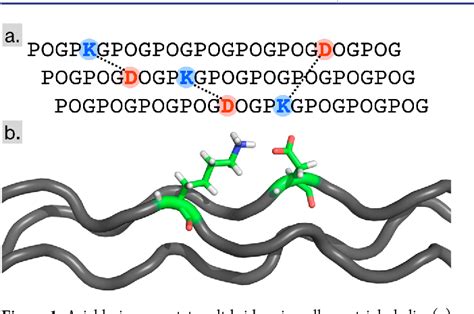 Figure From Self Assembly Of Fiber Forming Collagen Mimetic Peptides