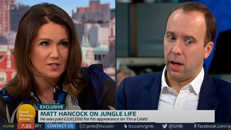 Gmbs Susanna Reid Grills Matt Hancock In Excruciating Interview