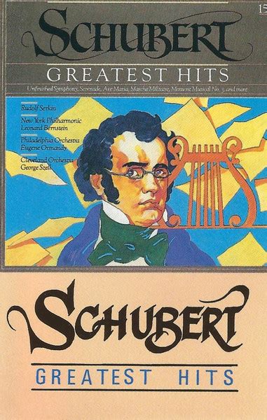 Schubert Greatest Hits Cassette Discogs