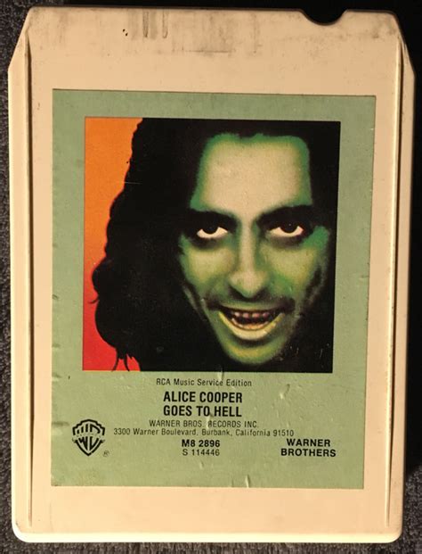 Alice Cooper – Alice Cooper Goes To Hell (1976, 8-Track Cartridge) - Discogs