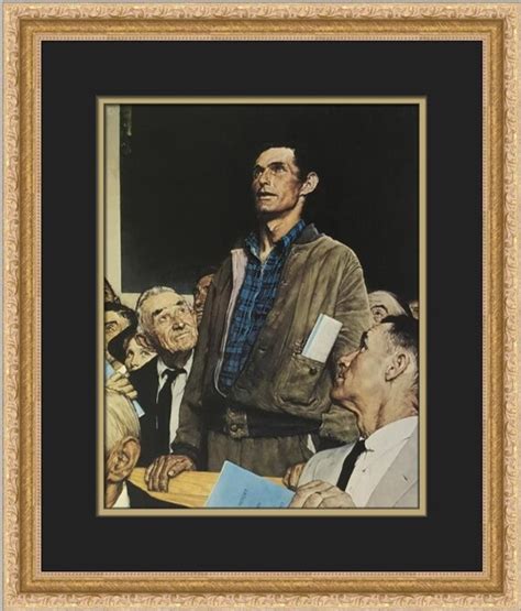 Norman Rockwell Freedom Of Speech