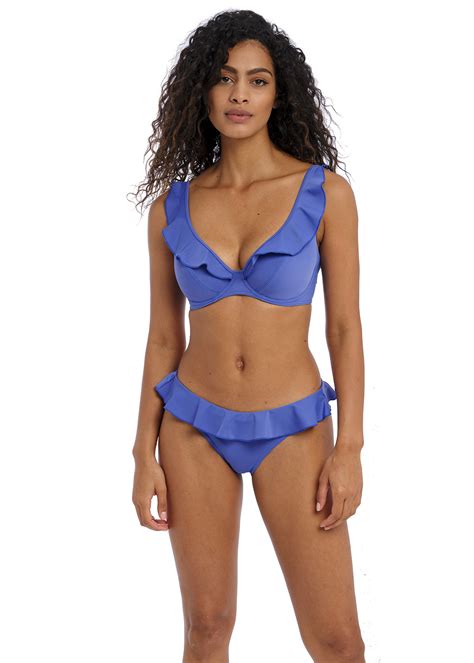 Freya Jewel Cove Italini Bikini Brief Plain Azure Sugar And Spice Lingerie